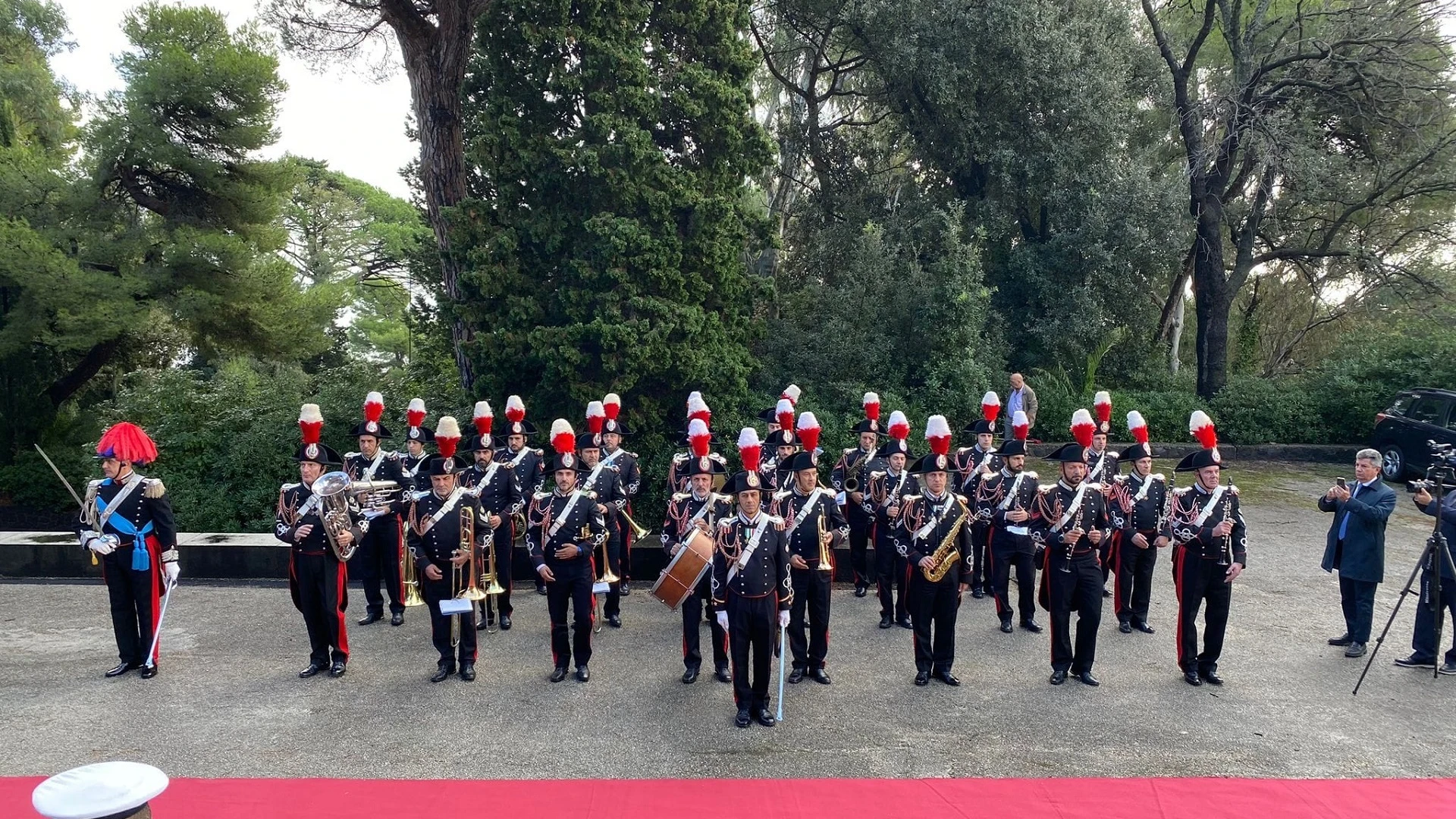 La Fanfara del 10^ Reggimento Carabinieri Campania Napoli alla 7^ Festa della Mela